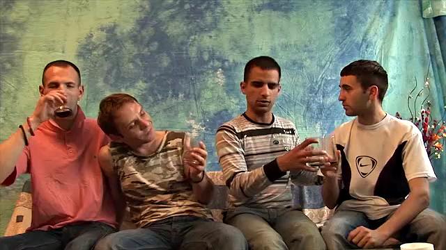 Four European Guys Get Horny and Suck & Fuck - Aco, Bili, Marko & Duki