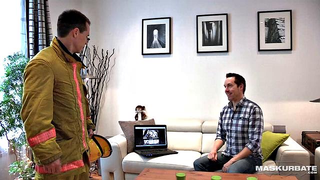 Uncut Firemen Solo Jerk - Maskurbate