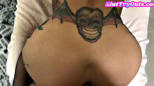 Amateur imked MILF gets fucked in homemade POV