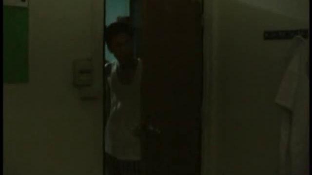 Skinny Asian gets sucked and licked by roommate