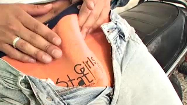 Santiago is a sexy Latin with a motorcycle. He invites us out for a ride, before parking inside and using his bike as a platform to jerk off on.