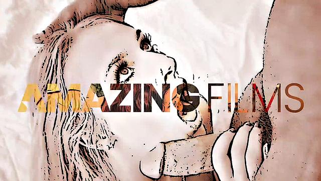 Кармела Данджа с наслаждением сосёт и трахается в горячем тройничке