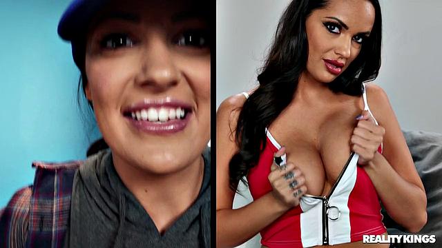 Софи Райан меняет грудь, трахает Чарльза Дера с новыми сиськами