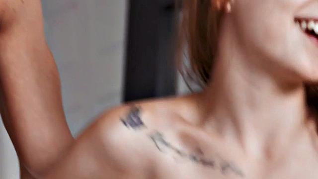 Bisexual redhead 21yo 3some fucked in tiny pussy