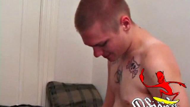 Simon's friend Silver is willing to try some new things with him. They start off kissing and biting nips when Simon moves his mouth to Silver's dick. After he rips Silver's pants off and removes his own, they feel each other's.