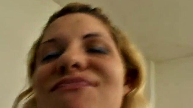 страстная блондинка получает мощный трах в стиле pov