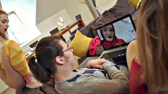 VIP4K. Naughty girlfriends don't need a man to have fun