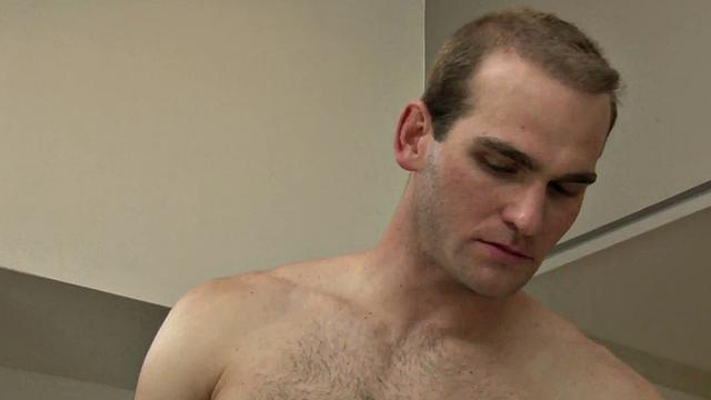 Bisex babe with medium boobs sucks and gets fucked in MMF