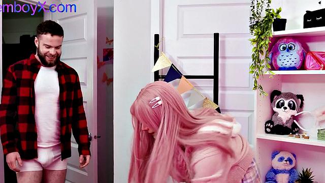 College uniform 21yo boy gets fucked till cumshot