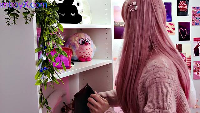 College uniform 21yo boy gets fucked till cumshot