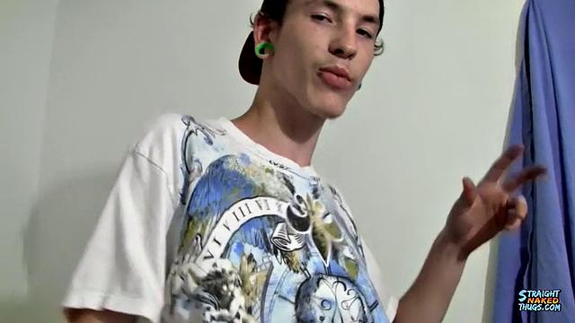 Straight Boy With A Huge Cock - Jake Reid