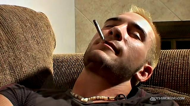 Jacob Smokes a Pack! - Jacob Blows Through a Pack!