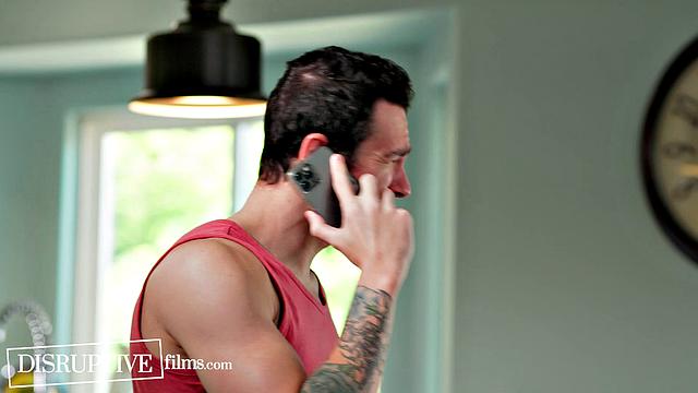 College Jock's Cooking Lesson Turns Into Passionate First Gay Encounter - DisruptiveFilms