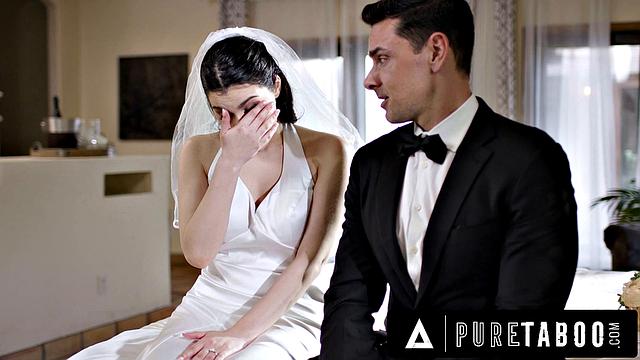 PURE TABOO Best Man Seduces Sad Bride Valentina Nappi Into Cheating For Sinful Rough Anal