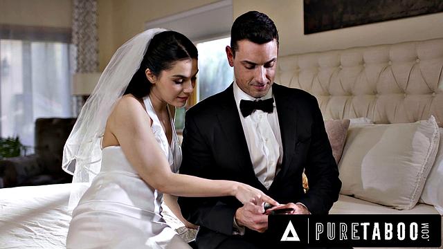 PURE TABOO Best Man Seduces Sad Bride Valentina Nappi Into Cheating For Sinful Rough Anal