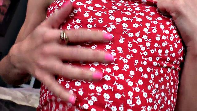 POV amateur skinny GF pussyfucked while talking dirty