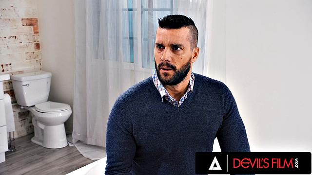 DEVILS FILM - Cute Teen Kyler Quinn Tries Anal Sex For First Time With Stepdad