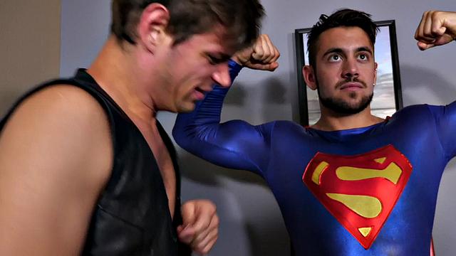 Mesmerized jock released from cage and barebacked