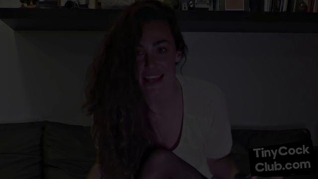 SPH amateur femdom lady humiliates losers with lil dick