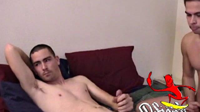 Dan starts by telling us that Anthony is going to suck his dick and maybe cum on him. Anthony looks pleased and can't wait to get started.