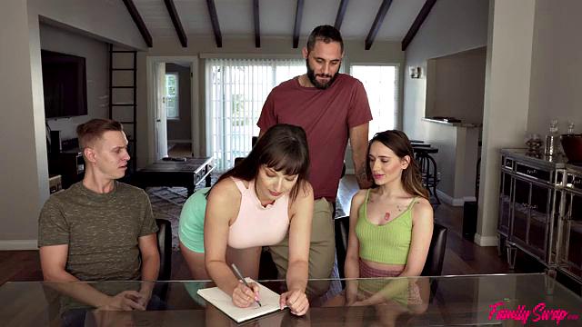Bad Dad Jokes Lead To A Family Swap Sex - S4:E8