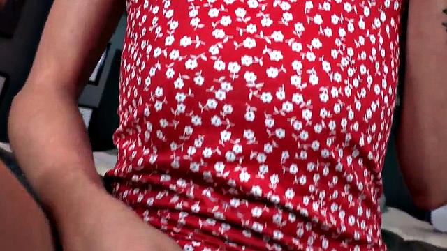 POV amateur skinny inked bae nailed while talking dirty