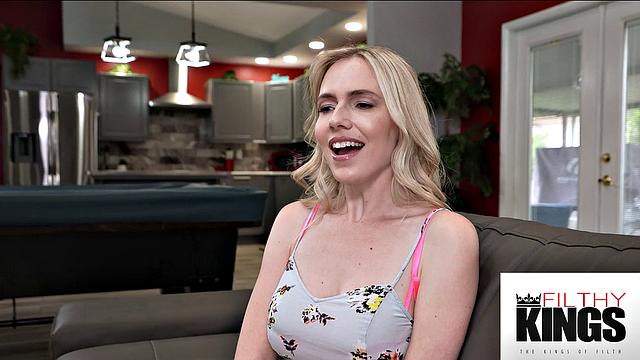 It'sAnal - Hot Blonde Babe Has Her Ass Gaped & Stretched Hard By BBC