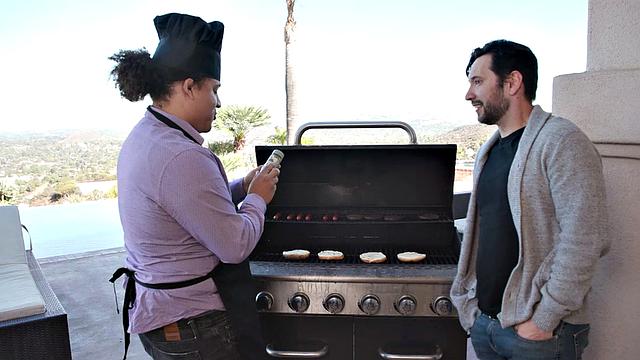 Husband Cucked by Hot Blonde MILF Brook Page with Tommy Pistol Her Doggystyle