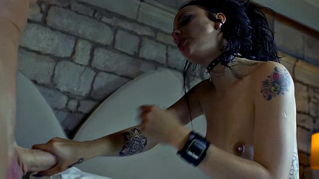 Episode 1: Choke, Deepthroat, Facial, and Spanking for the Sexy Babe