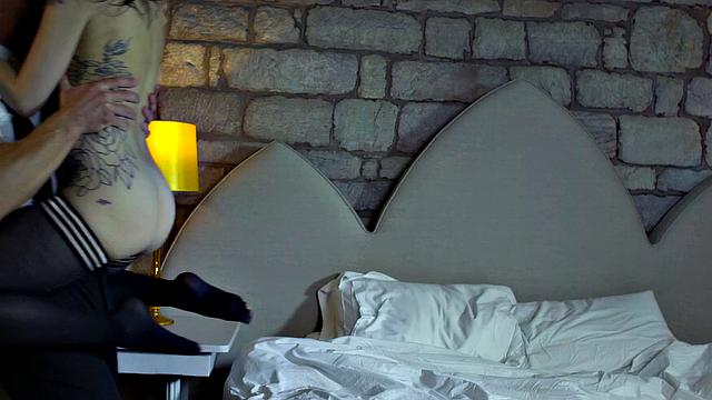 Episode 1: Choke, Deepthroat, Facial, and Spanking for the Sexy Babe