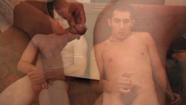 Alex McDaniel introduces straight buddy, Johnny Rapid, who needs a porn video for inspiration. When Alex unzips Johnny and kisses his neck he plays along, even rubbing Alex's bulge. Soon both are naked and kissing.