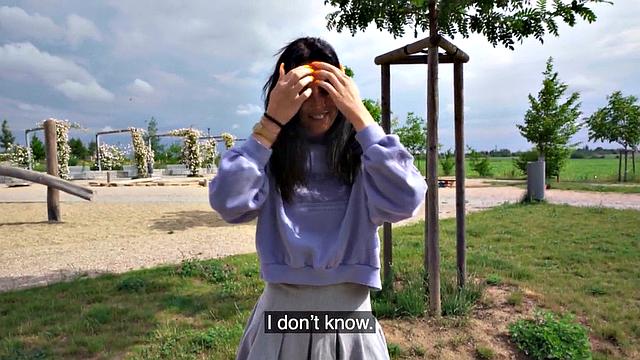 Public wild slut smashed hardcore in missionary