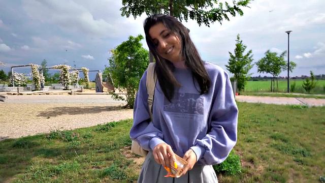 Public wild slut smashed hardcore in missionary