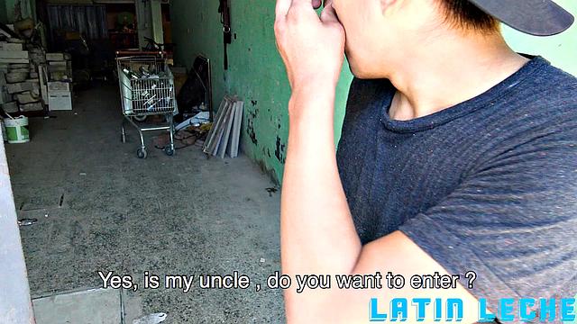 sweaty handyman can't resist landlord's offer and takes cock for cash