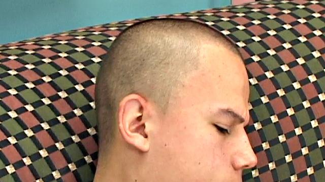 Skinny Spanish twink assdrilled till cumshot at home