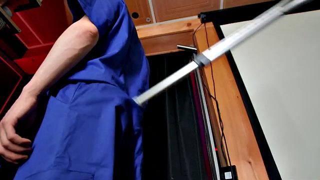 Gay doctor lets inked patient fuck until he cums