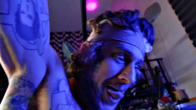 Gay doctor lets inked patient fuck until he cums