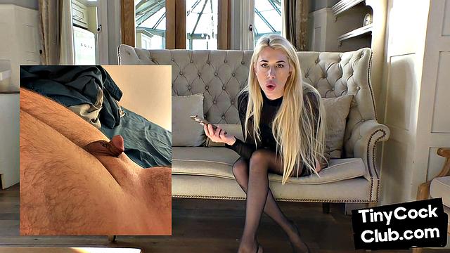 SPH amateur rates small dicks in solo dirty talking video