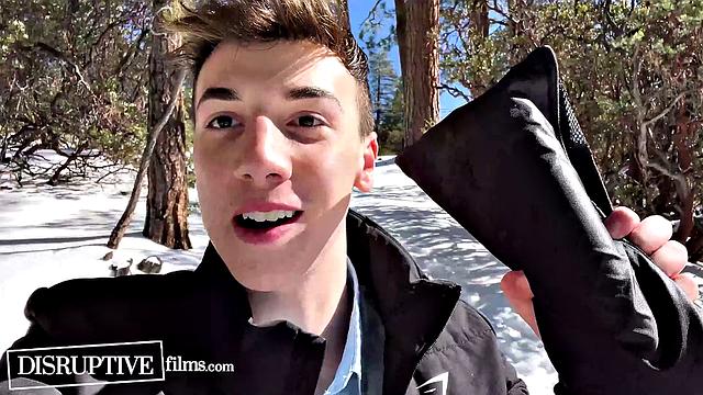 Bound Twink Becomes Man On Hiking Training Camp - Adam Ramzi, Troye Jacobs - DisruptiveFilms