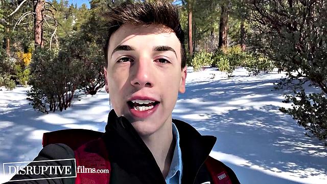 Bound Twink Becomes Man On Hiking Training Camp - Adam Ramzi, Troye Jacobs - DisruptiveFilms