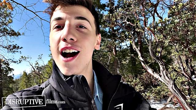 Bound Twink Becomes Man On Hiking Training Camp - Adam Ramzi, Troye Jacobs - DisruptiveFilms