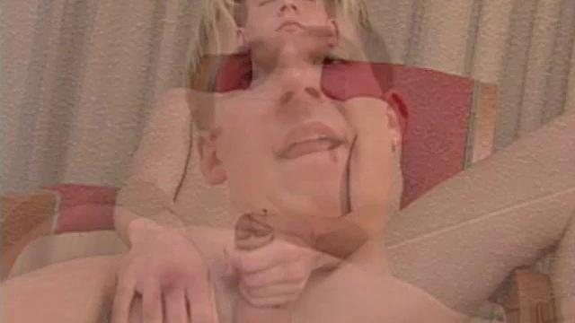 Tyler Hart strips naked and takes a hot shower, before returning to his room and jerking off. We enjoy some good close-ups, as this 19 year old blond twink strokes and edges himself.