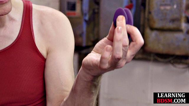 Petite babe pussyfucked by master