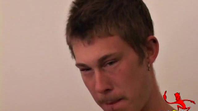 Brent Stenson strokes it solo and has way too much fun on camera