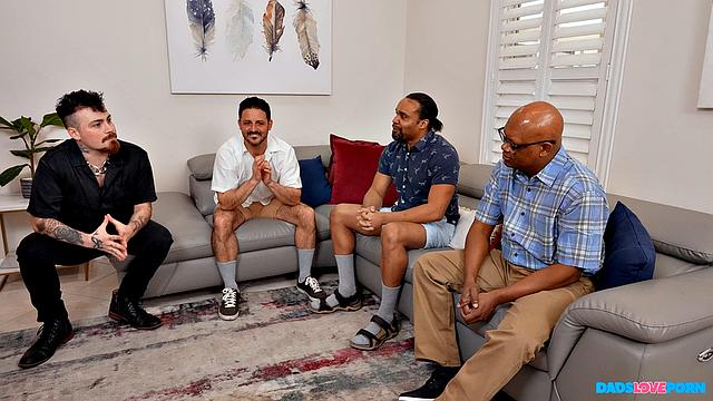 Let The Dad Games Begin: Pussy Eating Battle