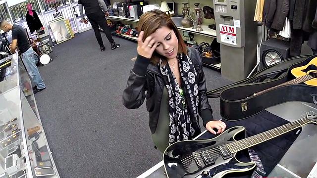 Petite brunette licks ass before getting fucked doggy