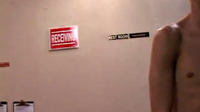 Xavier Jerks Off With Dildo