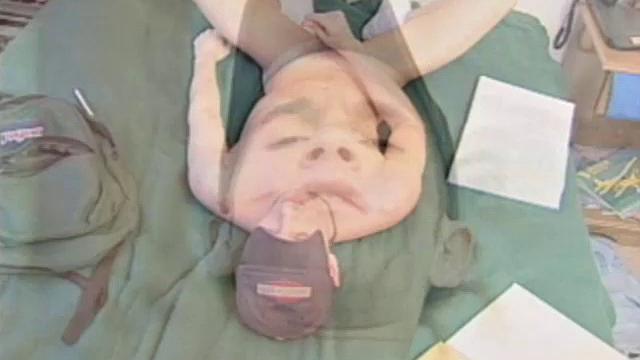 After getting off the phone, 21 year old frat boy Sean Storm feels the urge to jack off, instead of study. He pushes the books aside and starts rubbing his package. Then he slowly removes his shirt to reveal an awesome six pack.