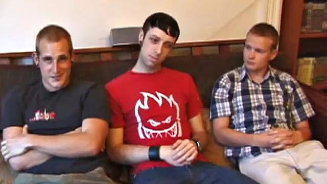 Torque brings together Lex Python and Evan Roberts for a smoking hot threesome. Evan is a straight boy who hasn't been with a man before, but he gets right in on all of the action. 