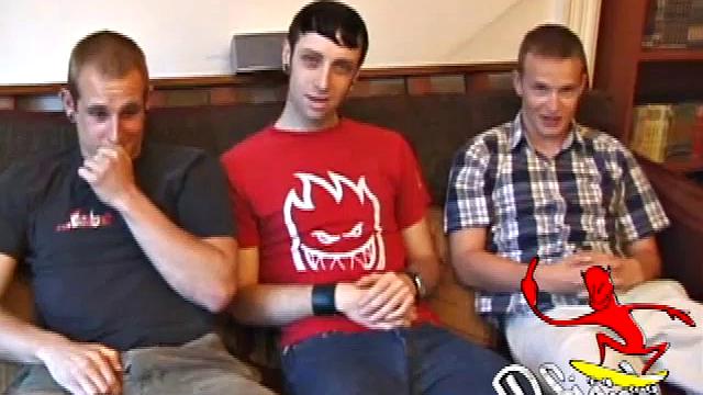 Torque brings together Lex Python and Evan Roberts for a smoking hot threesome. Evan is a straight boy who hasn't been with a man before, but he gets right in on all of the action. 